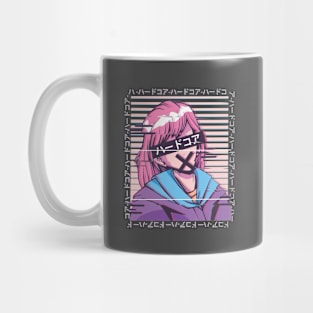 Glitched Anime Girl Mug